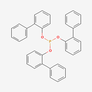 molecular formula C36H27O3P B1618043 tris(2-phenylphenyl) phosphite CAS No. 2752-19-4