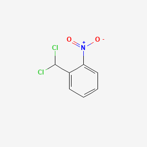 molecular formula C7H5Cl2NO2 B1618044 1-(Dichloromethyl)-2-nitrobenzene CAS No. 3284-77-3