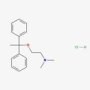 molecular formula C18H24ClNO B1618046 Mephenhydramine hydrochloride CAS No. 4747-24-4