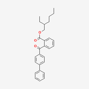 molecular formula C28H30O3 B1618048 2-Ethylhexyl 4-phenylbenzophenone-2'-carboxylate CAS No. 75005-95-7