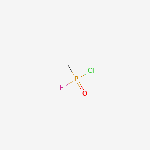 molecular formula CH3ClFOP B1618049 Methylphosphonyl chlorofluoride CAS No. 753-71-9