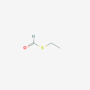 molecular formula C3H6OS B1618060 Ethyl thioformate CAS No. 21071-39-6