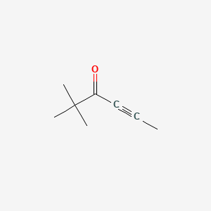 Hex-4-yn-3-one, 2,2-dimethyl-