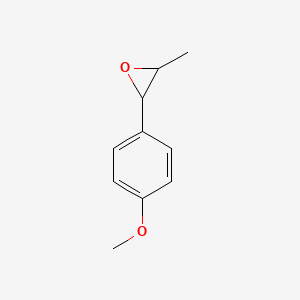 molecular formula C10H12O2 B1618071 2-(4-Methoxyphenyl)-3-methyloxirane CAS No. 51410-46-9