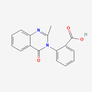 2-(2-Methyl-4-oxoquinazolin-3(4h)-yl)benzoic acid