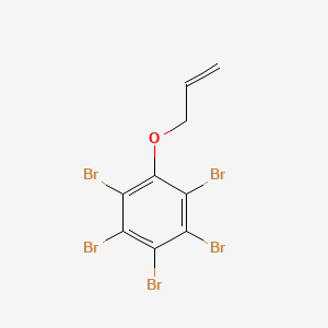 molecular formula C9H5Br5O B1618084 Allyl pentabromophenyl ether CAS No. 3555-11-1