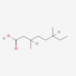 molecular formula C10H20O2 B1618091 3,6-Dimethyloctanoic acid CAS No. 4812-29-7