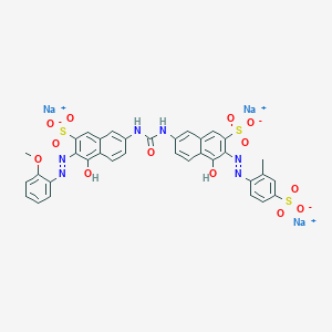 molecular formula C35H25N6Na3O13S3 B1618096 Direct red 24 CAS No. 6420-44-6