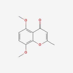molecular formula C12H12O4 B1618101 5,8-二甲氧基-2-甲基香豆素 CAS No. 7154-68-9