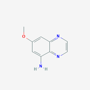 B1618115 7-Methoxyquinoxalin-5-amine CAS No. 7403-14-7