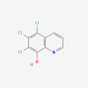 molecular formula C9H4Cl3NO B1618121 5,6,7-Trichloroquinolin-8-ol CAS No. 5541-71-9