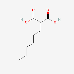 molecular formula C9H16O4 B1618125 Hexylmalonic acid CAS No. 3974-36-5