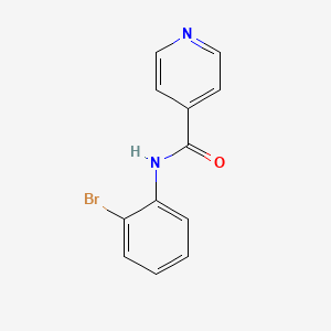 molecular formula C12H9BrN2O B1618128 N-(2-bromophenyl)pyridine-4-carboxamide CAS No. 252930-61-3