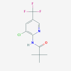 N-(3-Chloro-5-(trifluoromethyl)pyridin-2-yl)pivalamide