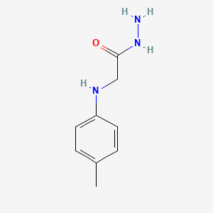 molecular formula C9H13N3O B1618133 p-Tolylamino-acetic acid hydrazide CAS No. 2350-99-4