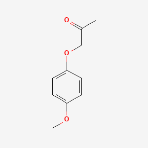 molecular formula C10H12O3 B1618138 1-(4-Methoxyphenoxy)acetone CAS No. 6698-71-1