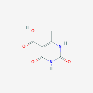 molecular formula C6H6N2O4 B1618146 Acide 2,4-dihydroxy-6-méthylpyrimidine-5-carboxylique CAS No. 51622-67-4