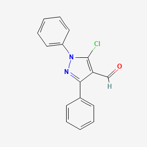5-chloro-1,3-diphenyl-1H-pyrazole-4-carbaldehyde
