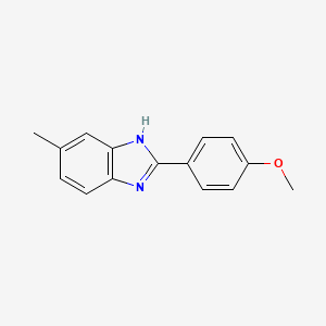 2-(4-methoxyphenyl)-6-methyl-1H-benzimidazole