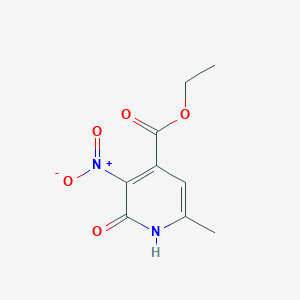 Ethyl 6-methyl-3-nitro-2-oxo-1,2-dihydropyridine-4-carboxylate