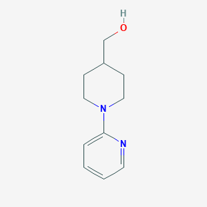 molecular formula C11H16N2O B161820 (1-(Pyridin-4-YL)piperidin-4-YL)methanol CAS No. 130658-67-2