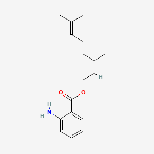 molecular formula C17H23NO2 B1618236 (Z)-3,7-Dimethylocta-2,6-dienyl anthranilate CAS No. 67859-99-8