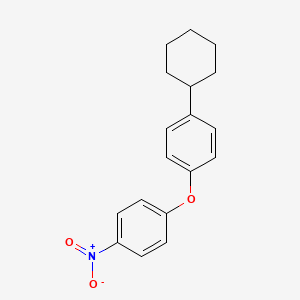1-Cyclohexyl-4-(4-nitrophenoxy)benzene