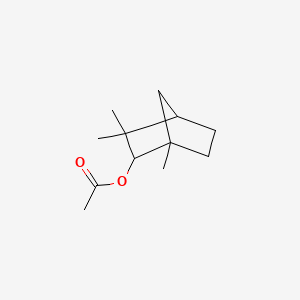 molecular formula C12H20O2 B1618248 乙酸莰醇酯 CAS No. 4057-31-2