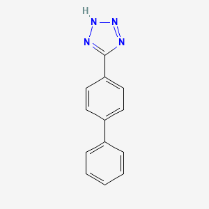molecular formula C13H10N4 B1618270 5-Biphenyl-4-yl-2H-tetrazole CAS No. 62778-17-0