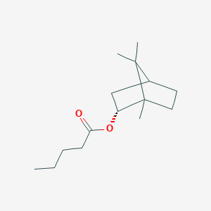 molecular formula C15H26O2 B1618289 Endo-1,7,7-trimethylbicyclo[2.2.1]hept-2-yl valerate CAS No. 7549-41-9