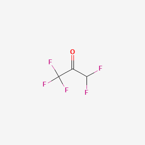 molecular formula C3HF5O B1618298 Pentafluoroacetone CAS No. 431-71-0