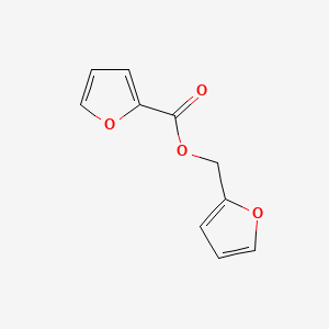 molecular formula C10H8O4 B1618304 Furfuryl 2-furoate CAS No. 615-11-2
