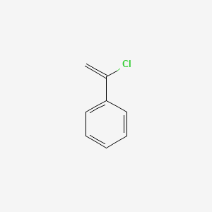 molecular formula C8H7Cl B1618306 Benzene, (1-chloroethenyl)- CAS No. 618-34-8