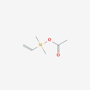 molecular formula C6H12O2Si B1618322 Acetoxydimethylvinylsilane CAS No. 3293-09-2