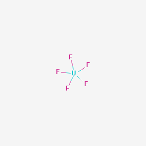 molecular formula F5U B1618343 Uranium pentafluoride CAS No. 13775-07-0