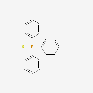 molecular formula C21H21PS B1618346 Tris(4-methylphenyl)phosphine sulfide CAS No. 6224-65-3