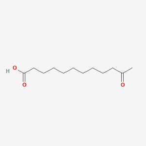 molecular formula C12H22O3 B1618362 11-Oxododecanoic acid CAS No. 2388-78-5