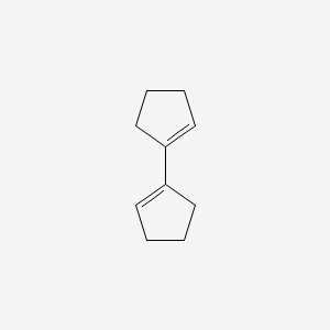 molecular formula C10H14 B1618375 1,1'-双环戊烯 CAS No. 934-02-1