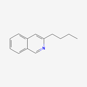 molecular formula C13H15N B1618384 3-Butylisoquinoline CAS No. 7661-42-9
