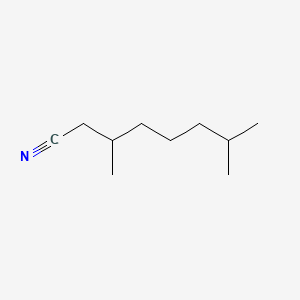 molecular formula C10H19N B1618417 3,7-Dimethyloctanenitrile CAS No. 40188-41-8