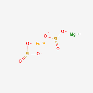 Magnesium;dioxido(oxo)silane;iron(3+)