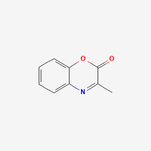 molecular formula C9H7NO2 B1618432 3-Methyl-2H-1,4-benzoxazin-2-one CAS No. 7653-60-3