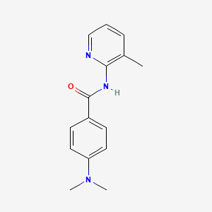 2-(p-(Dimethylamino)benzamido)-3-picoline
