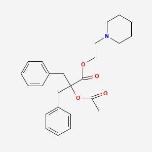 molecular formula C25H31NO4 B1618439 Fenperate CAS No. 55837-26-8