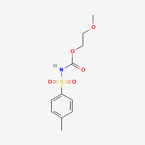 molecular formula C11H15NO5S B1618441 Tosulur CAS No. 87051-13-6