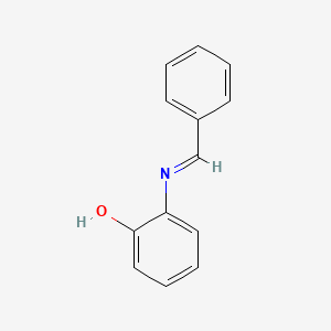 molecular formula C13H11NO B1618444 2-(Benzylideneamino)phenol CAS No. 3230-45-3