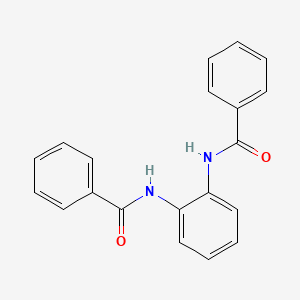 molecular formula C20H16N2O2 B1618457 N-(2-benzamidophenyl)benzamide CAS No. 744-38-7