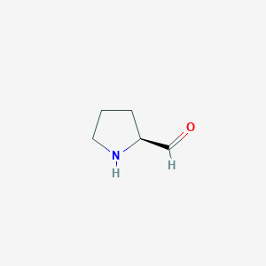 molecular formula C5H9NO B1618471 (2S)-pyrrolidine-2-carbaldehyde CAS No. 88218-12-6