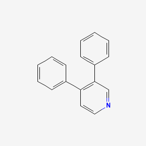 molecular formula C17H13N B1618476 3,4-Diphenylpyridine CAS No. 5216-04-6