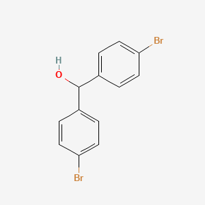 molecular formula C13H10Br2O B1618482 4,4'-二溴二苯甲醇 CAS No. 29334-18-7